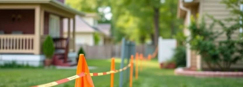 Fence line stakeout