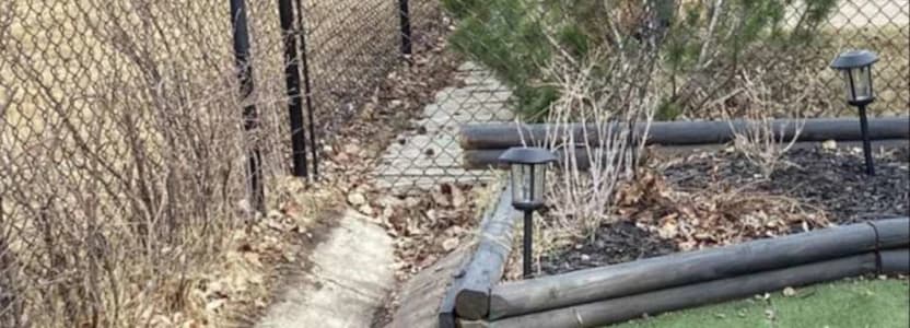 Backyard overland drain